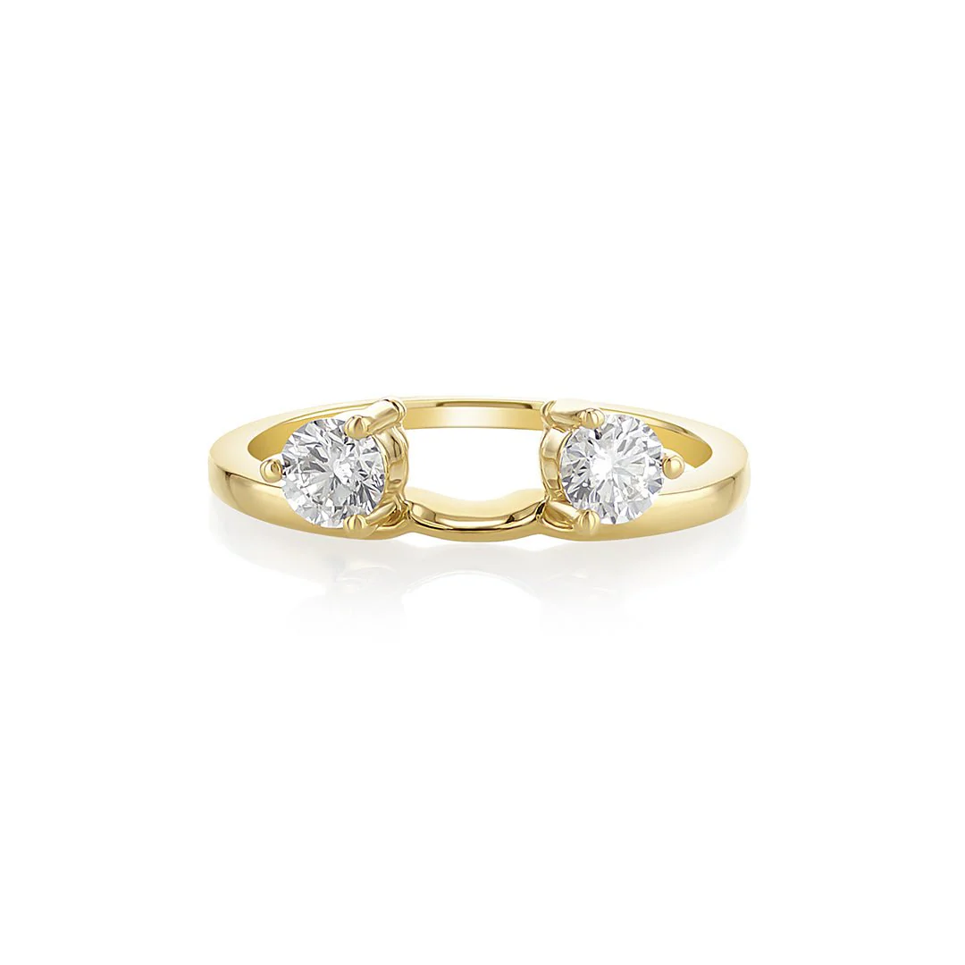 .60 Carats Natural Diamond Ring Guard