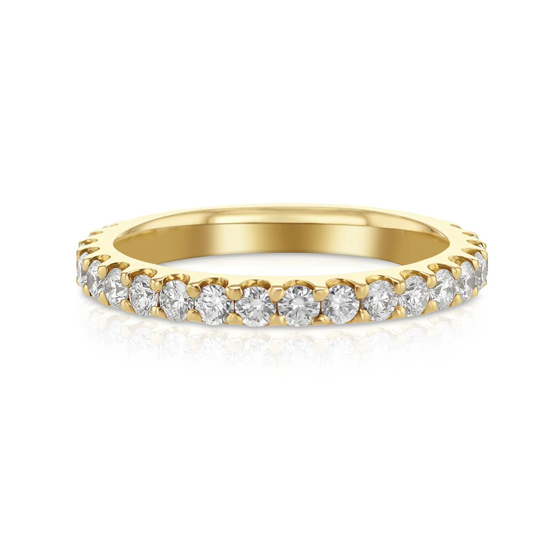 1.02 Carats Natural Diamond Eternity Band