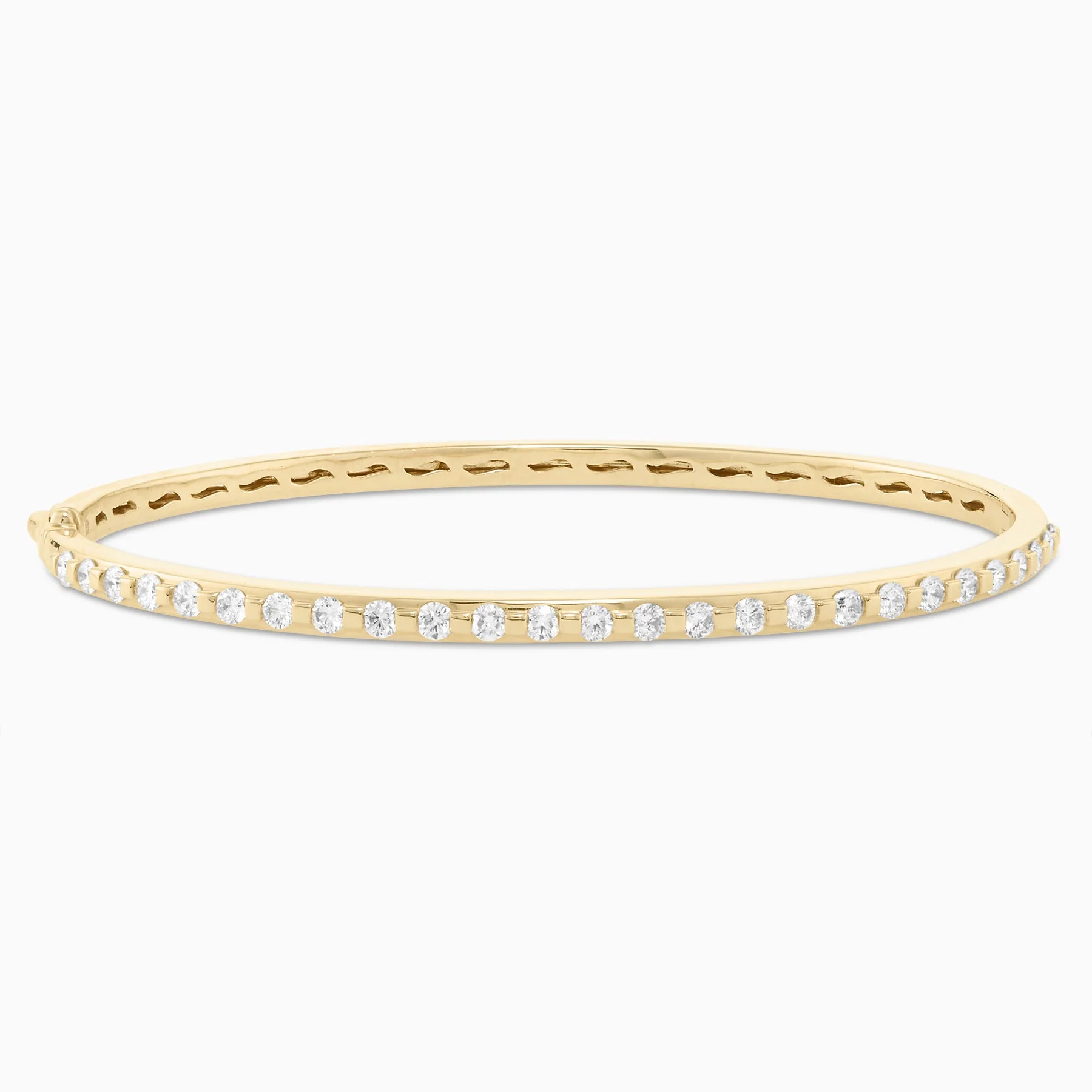 1.25 Carats Natural Diamond Bangle