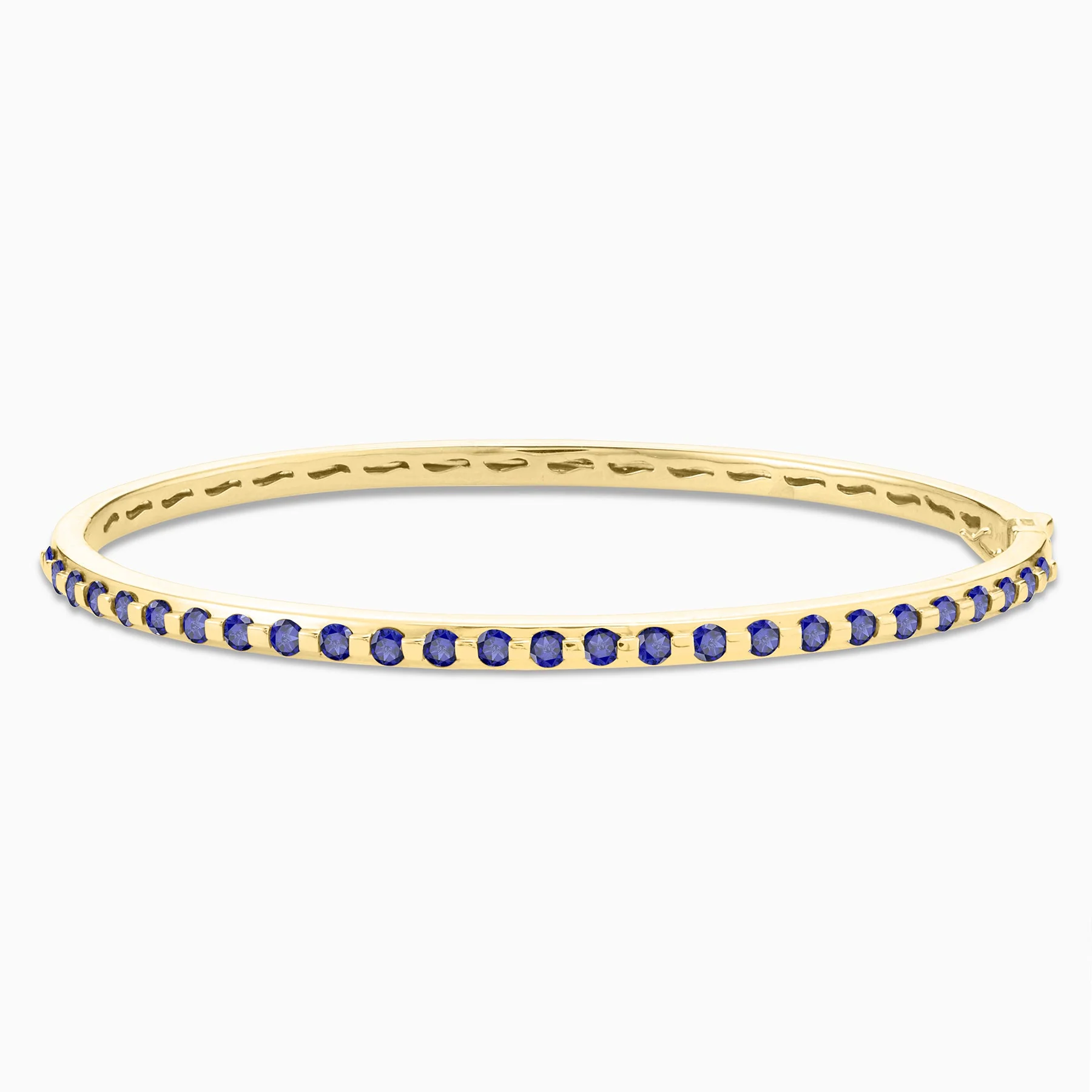 1.55 Carats Natural Blue Sapphire Bangle