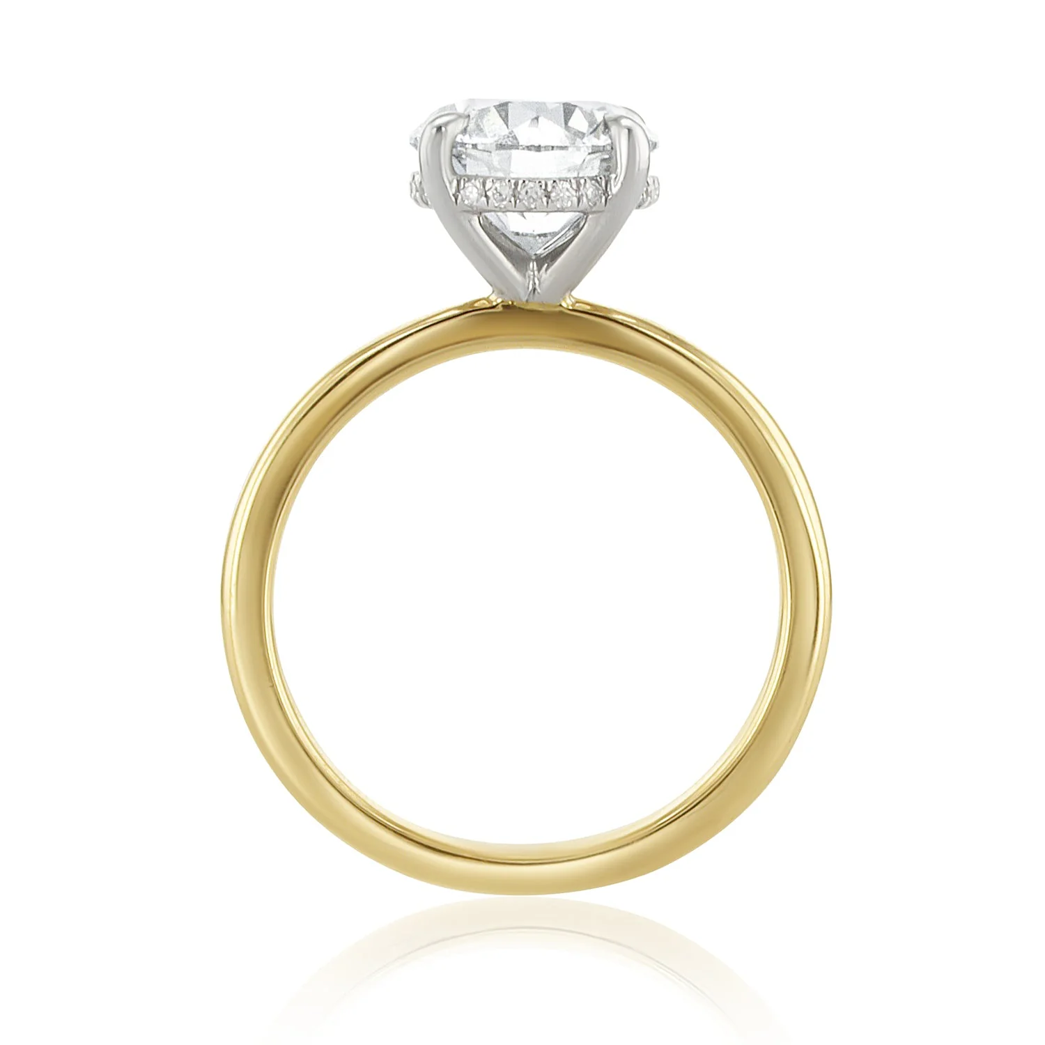 1.80 Carats Round Lab Grown Diamond Ring - Image 3