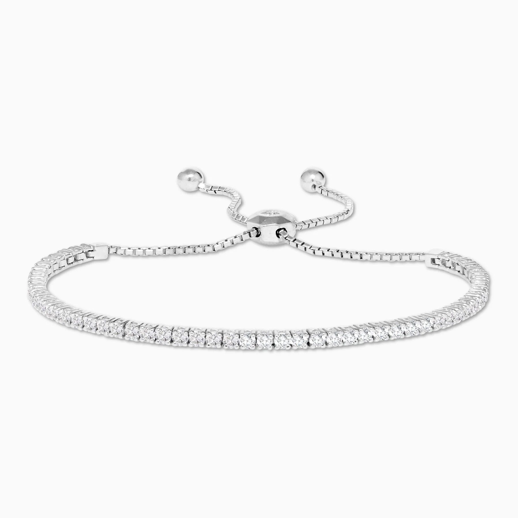 1.97 Carats Natrual Diamond Bolo Bracelet