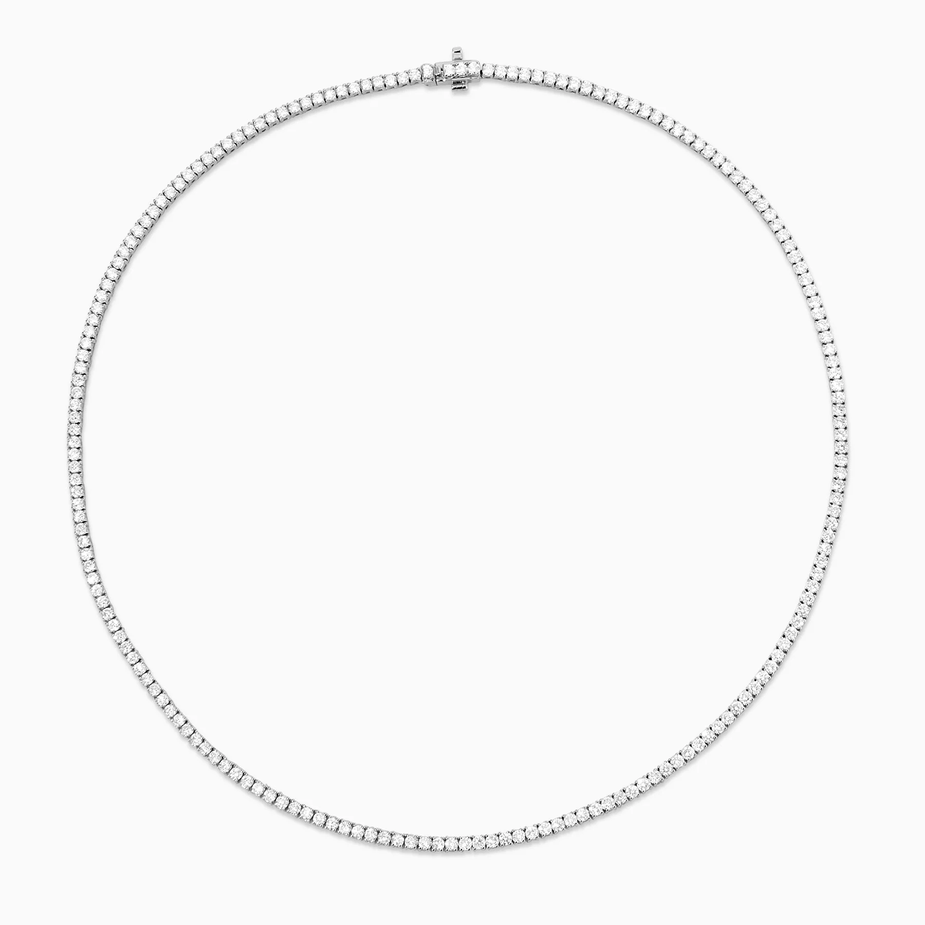 10.00 Carat Lab Grown Diamond Tennis Necklace