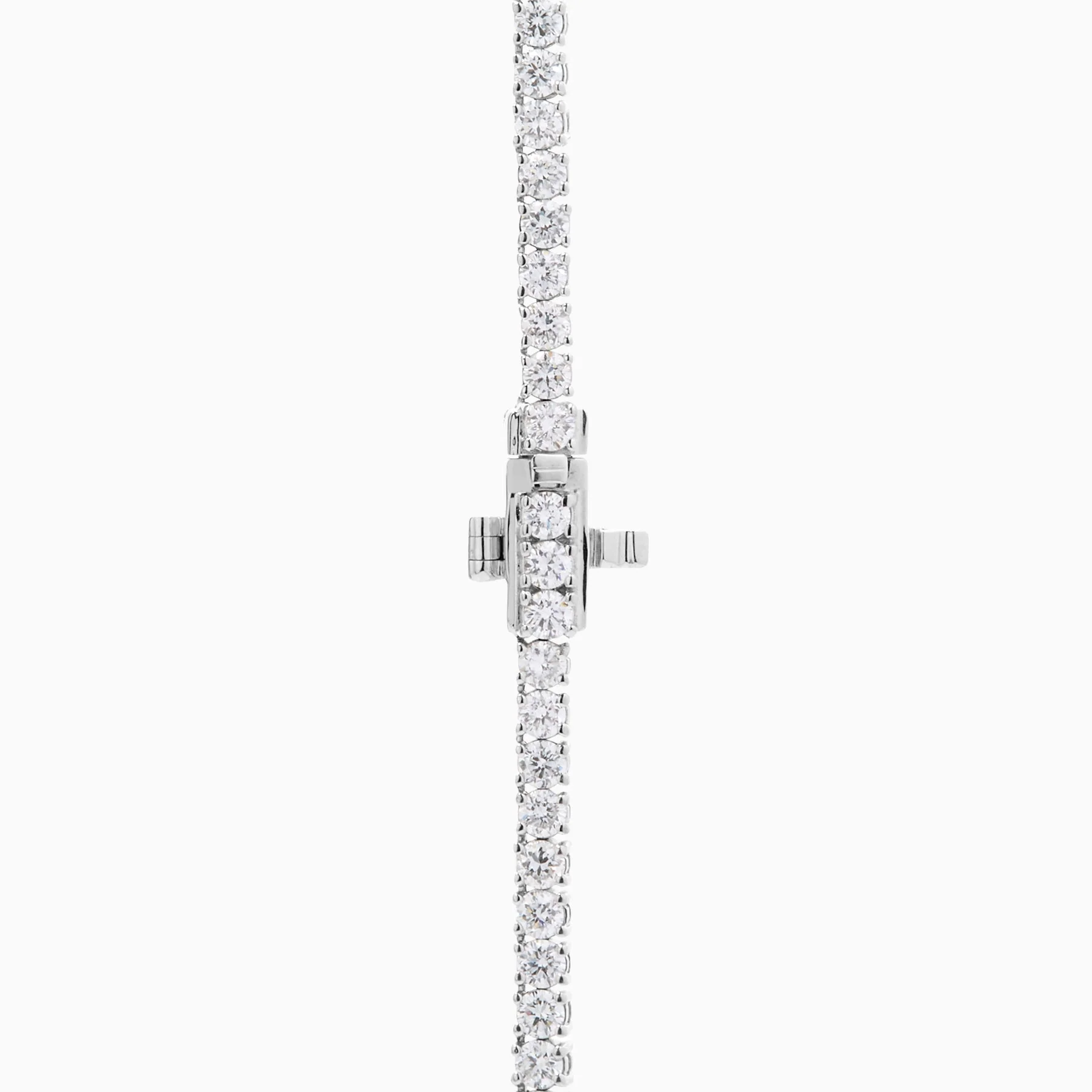 10.00 Carat Lab Grown Diamond Tennis Necklace - Image 2
