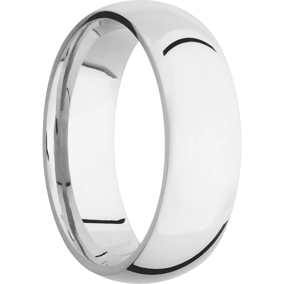 10K White Gold + Polish Finish