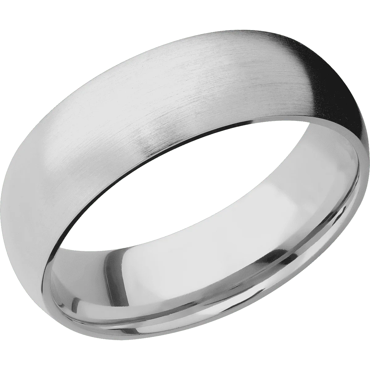 10K White Gold + Satin Finish - Image 2
