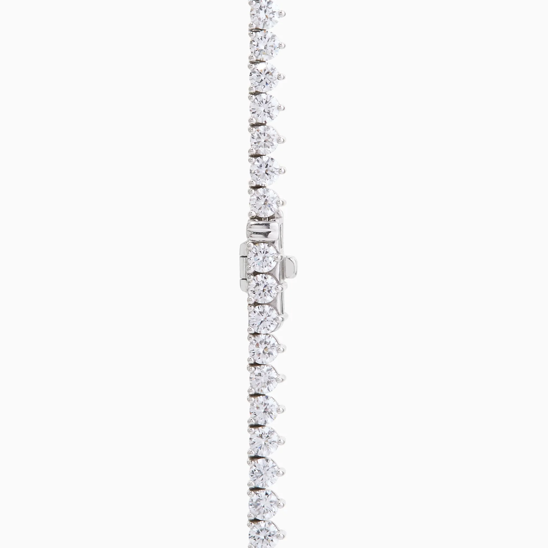 15.07 Carats Lab Grown Diamond Tennis Necklace - Image 3