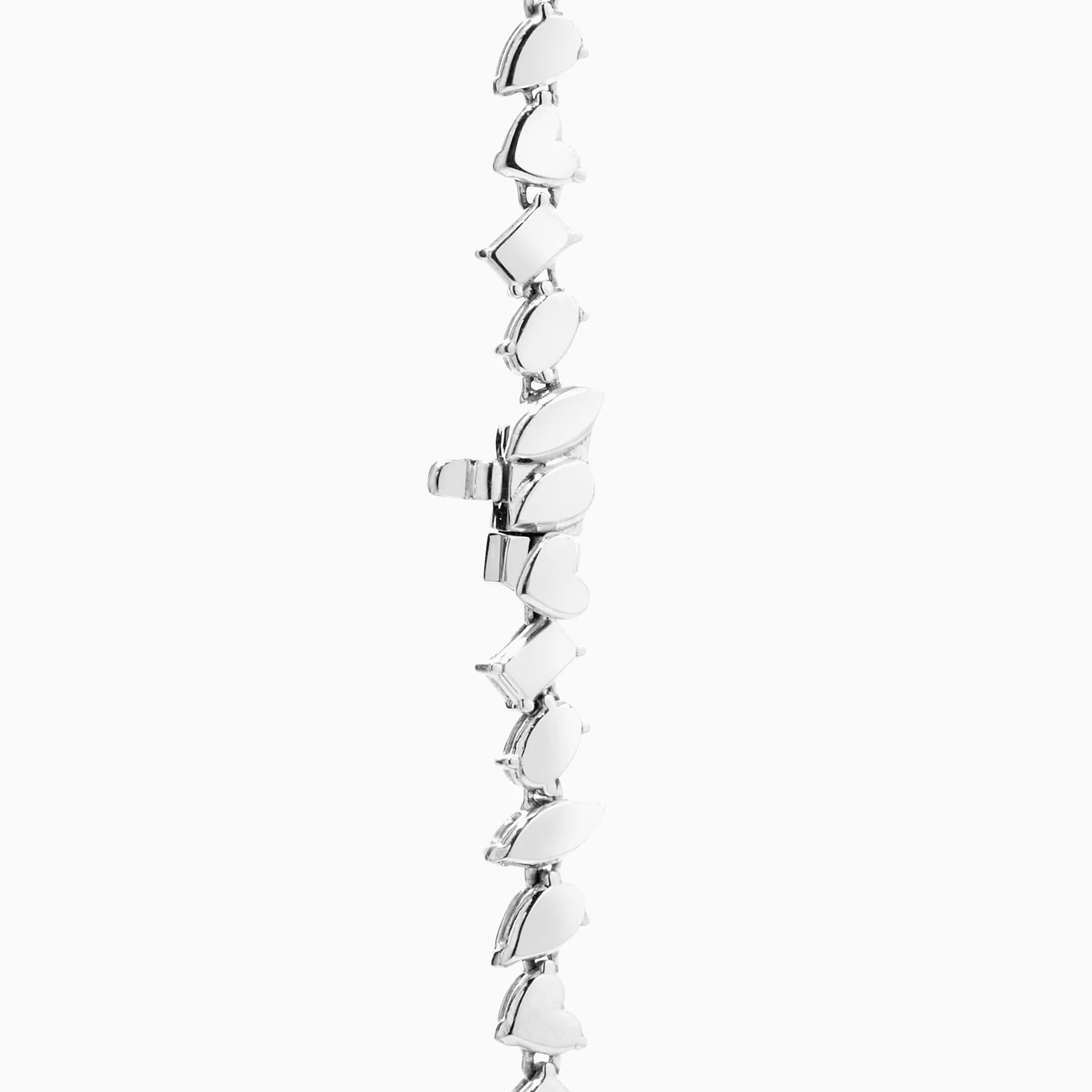 15.69 Carats Multi Shaped Lab Grown Diamond Tennis Necklace - Image 4