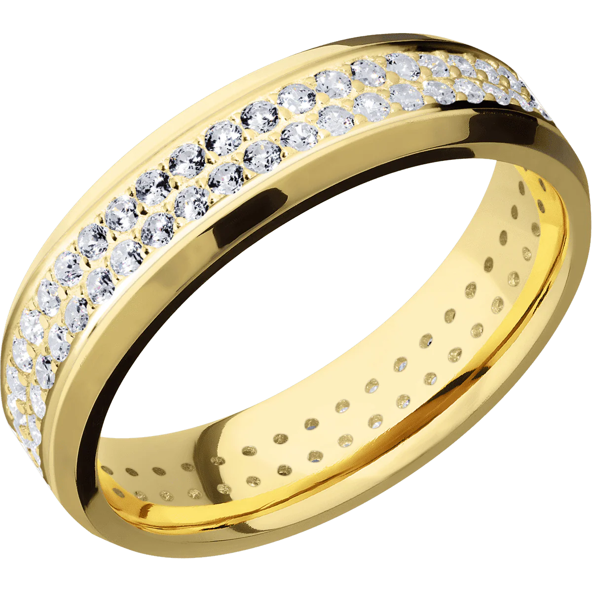 18K Yellow Gold + Polish , Polish Finish - Image 2