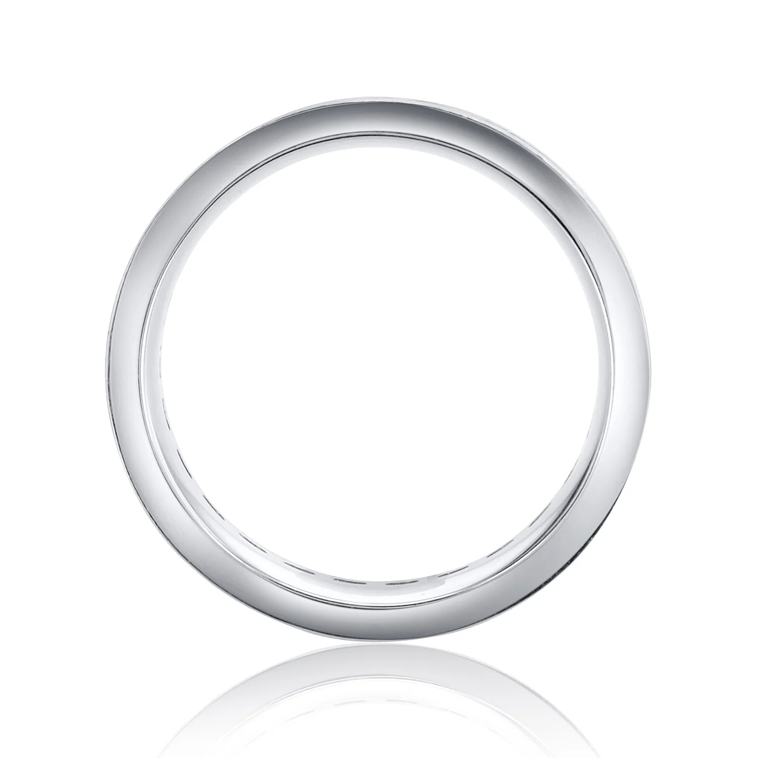 2.15 Carat Men's Lab Grown Diamond Eternity Band in Platinum - Image 2