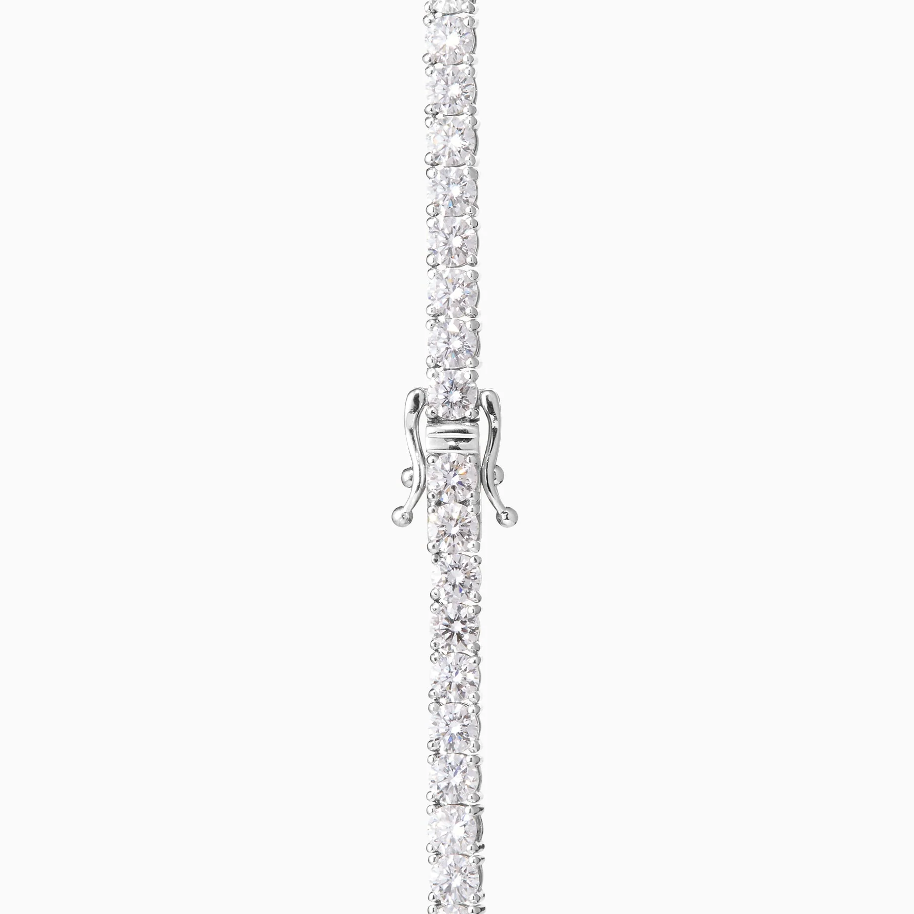 20.00 Carats Lab Grown Diamond Tennis Necklace - Image 2