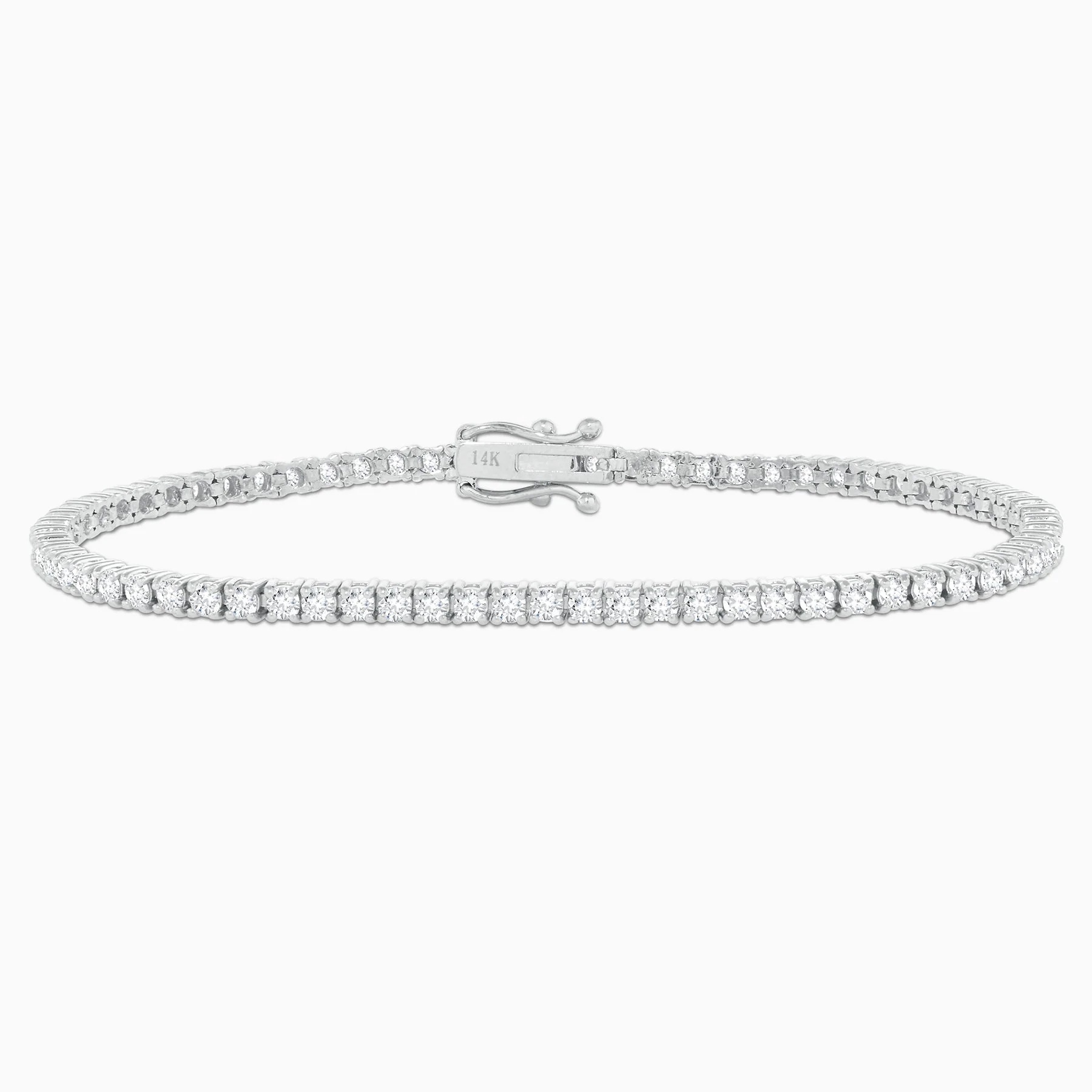 3.00 Carat Natural Diamond Tennis Bracelet