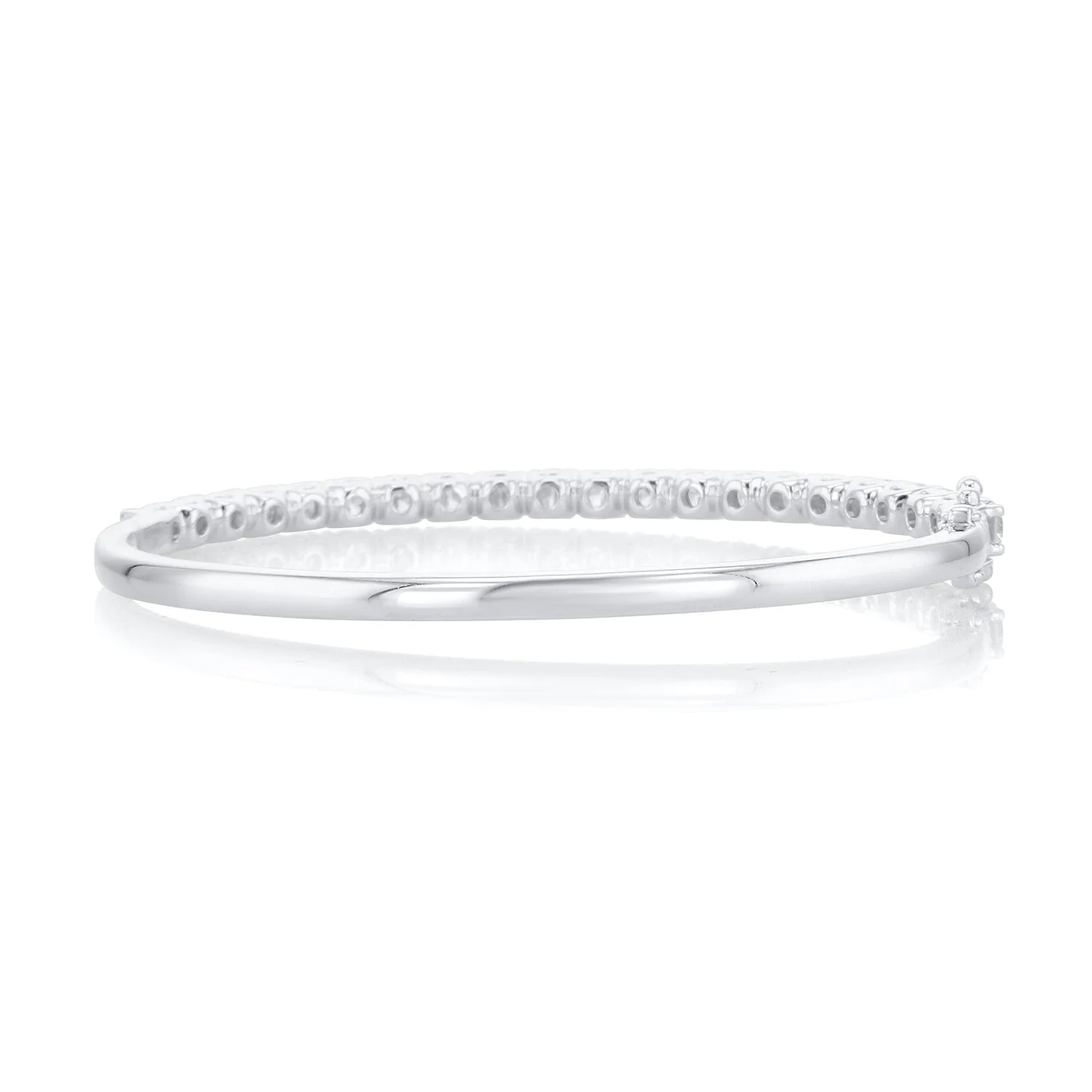 3.90 Carats Natural Diamond Bangle - Image 3