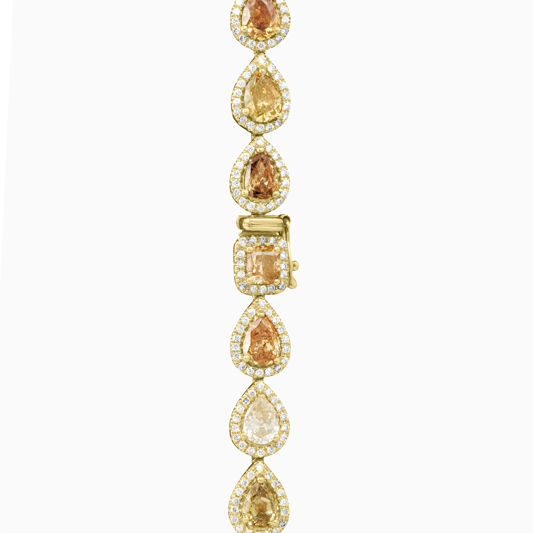 48.90 Carats Fancy Multi Color Natural Diamond Necklace - Image 2