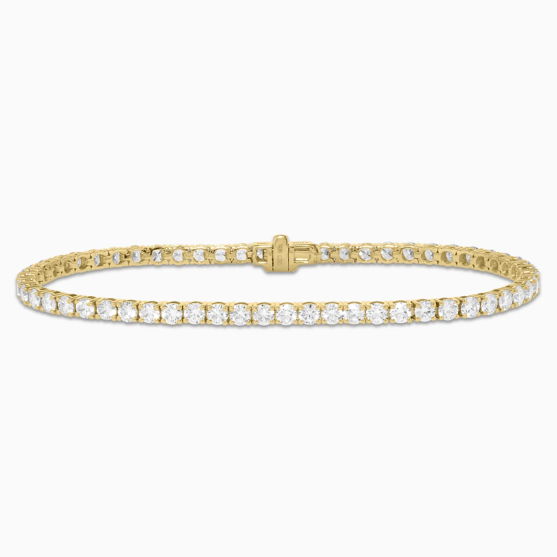 5.03 Carats Lab Grown Diamond Tennis Bracelet