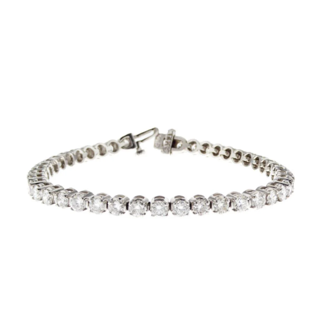 5.50 Carats Lab Grown Diamond Tennis Bracelet