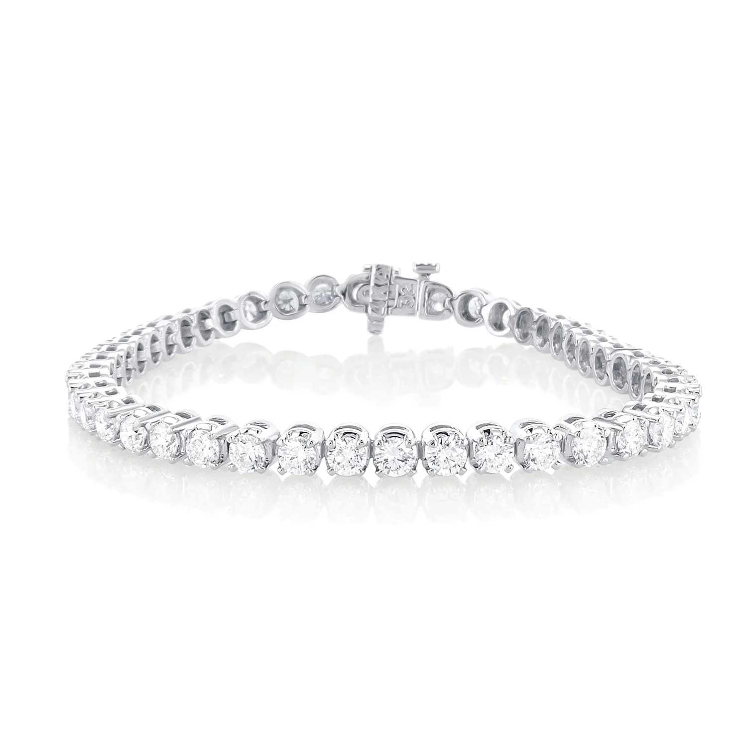 5.75 Carat Lab Grown Diamond Tennis Bracelet