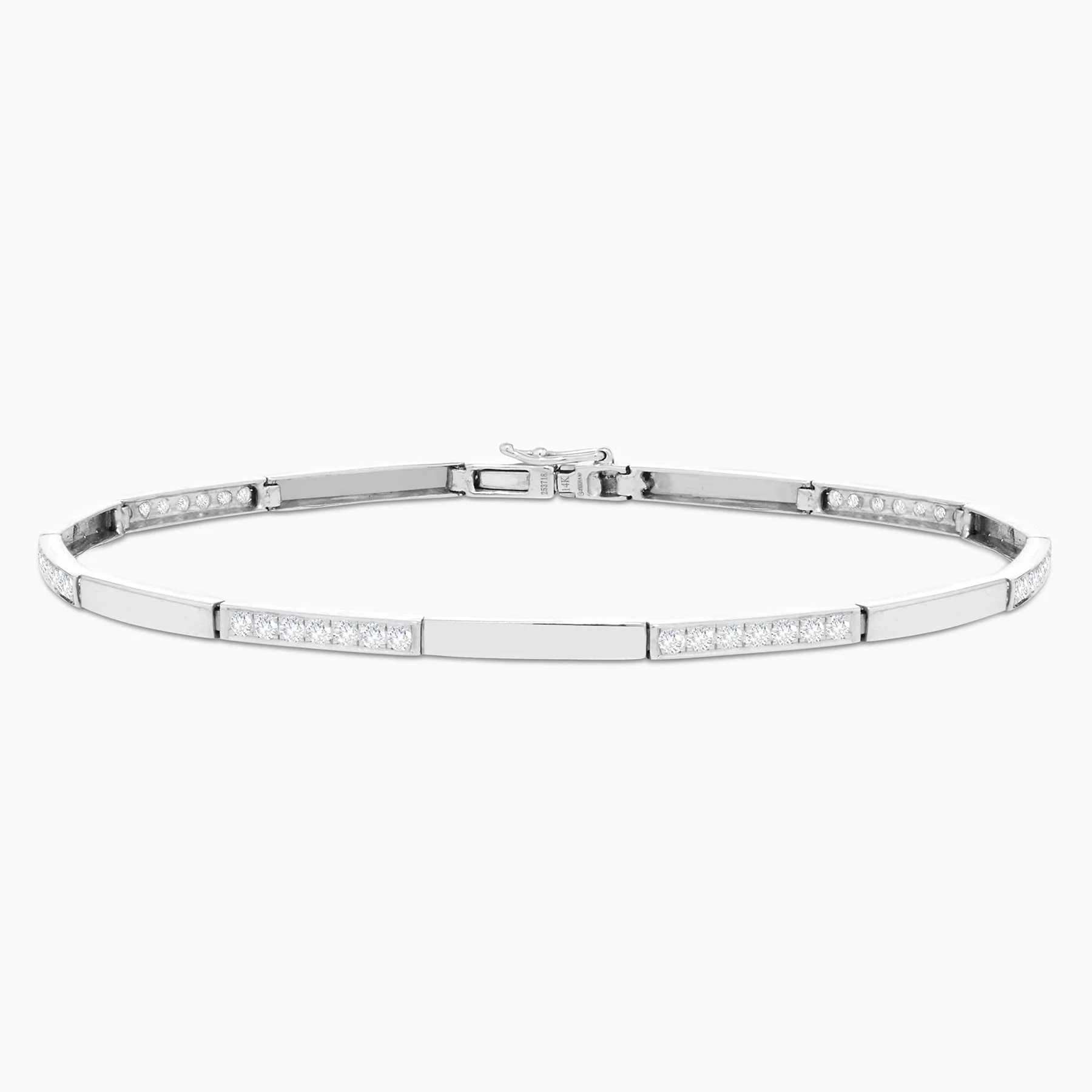 .51 Carats Natural Diamond Flex Bracelet