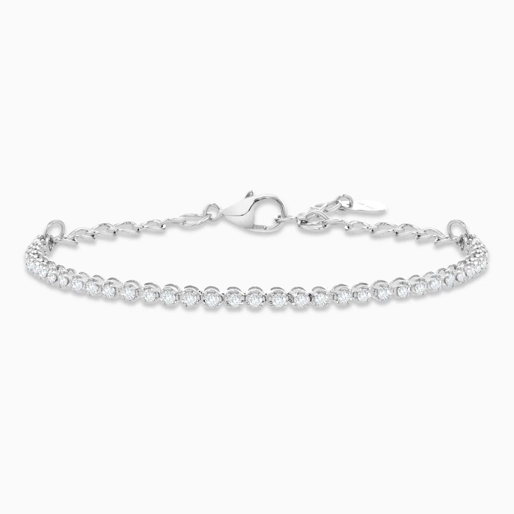.51 Carats Natural Diamond Tennis Bracelet