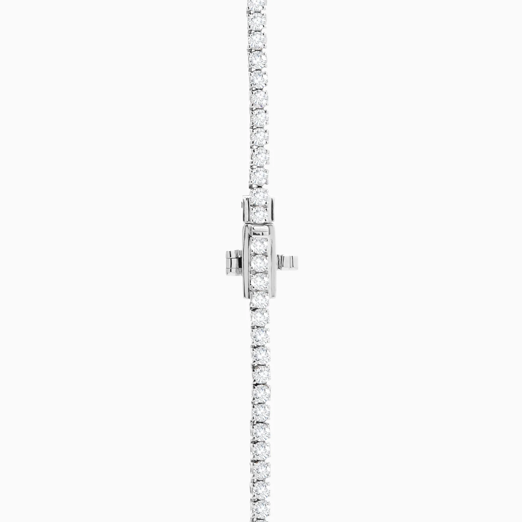 7.00 Carats Lab Grown Diamond Tennis Necklace - Image 3