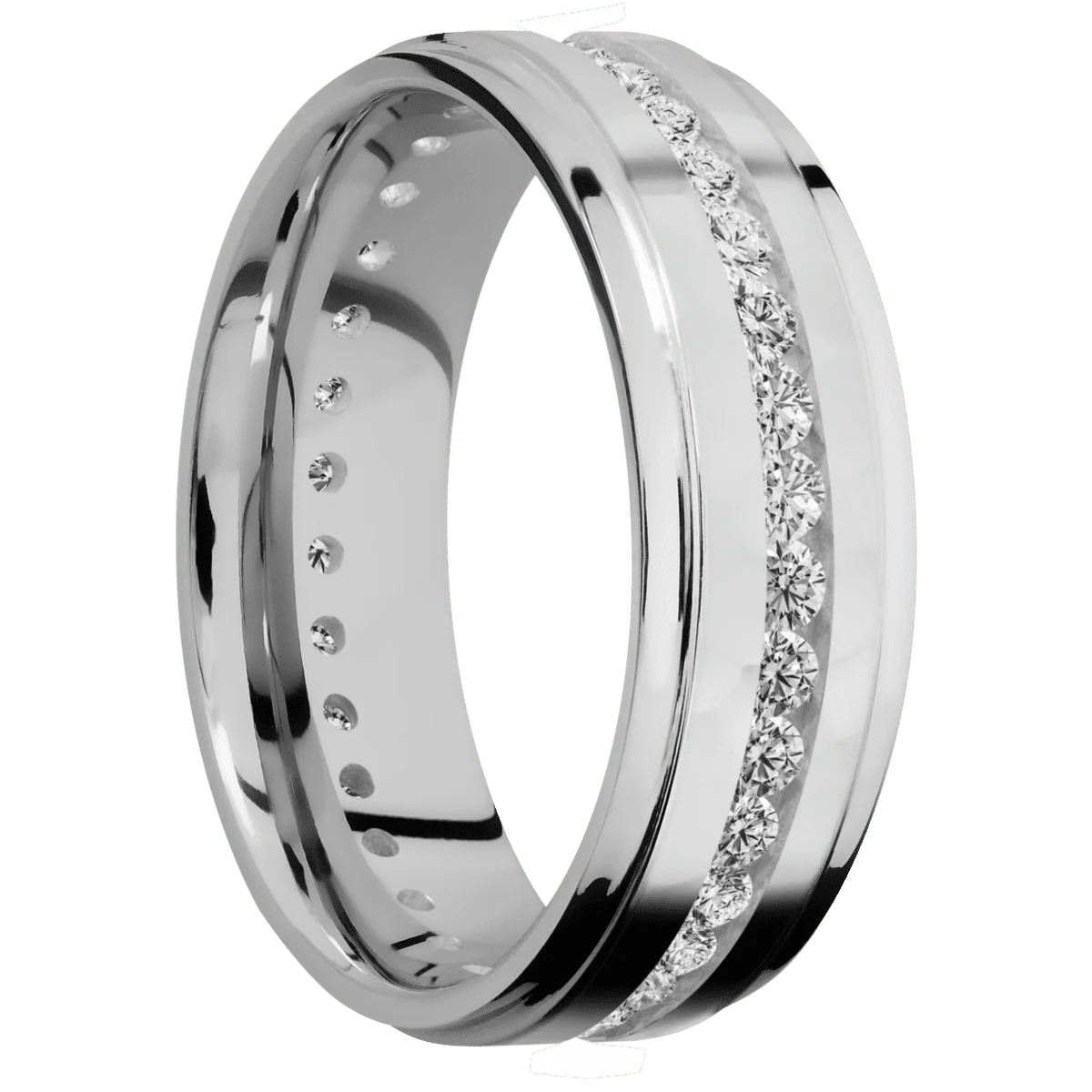 Palladium Silver + Rockpolish , Polish Finish