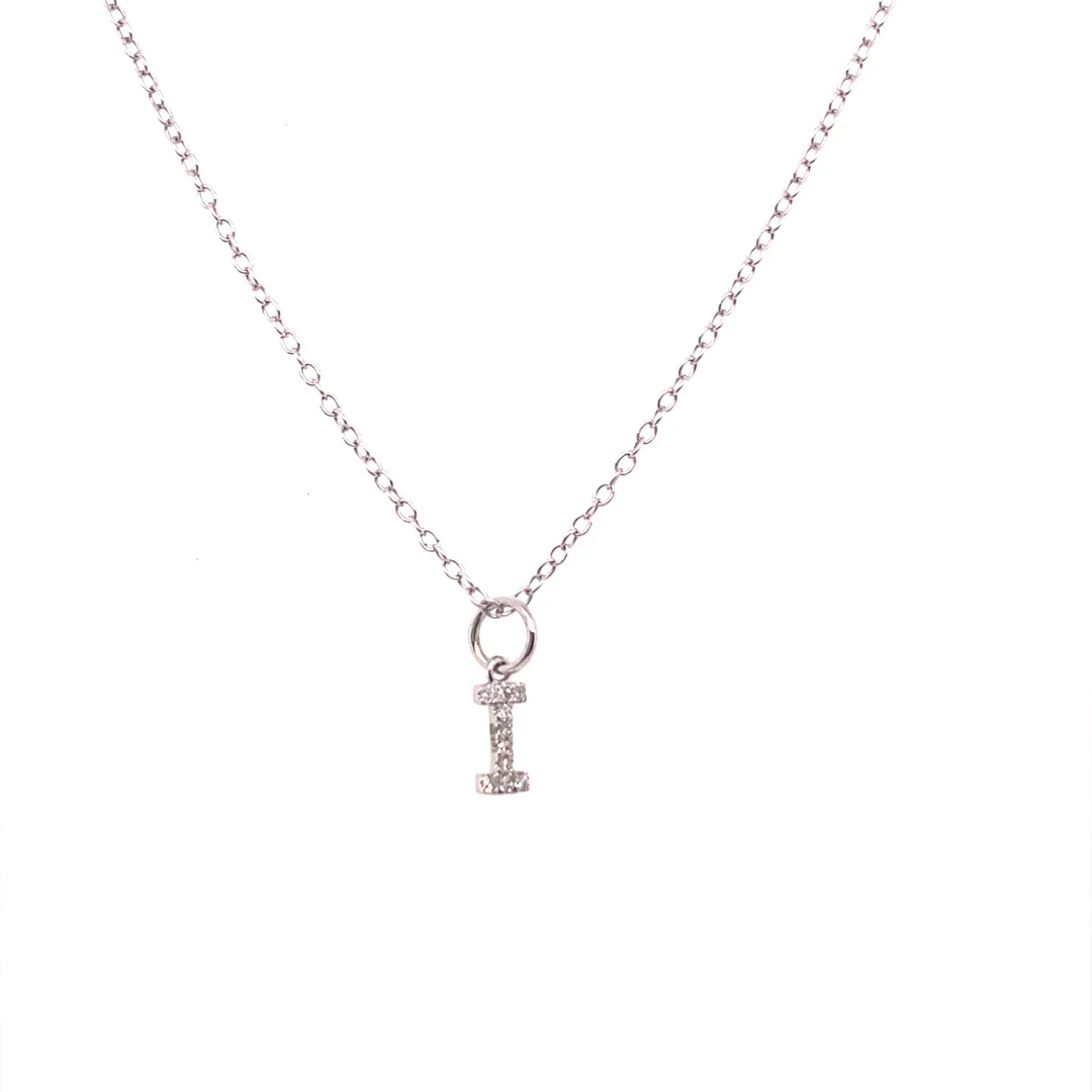 Personalized Diamond Initial Pendant - Image 10