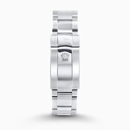 Pre-Owned Rolex Datejust Stainless Steel Men's Watch – Silver Diamond Dial - Image 2